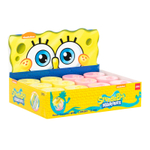 Точилка DELI "SpongeBob", пластиковая, 2 отверстия, с контейнером, ассорти