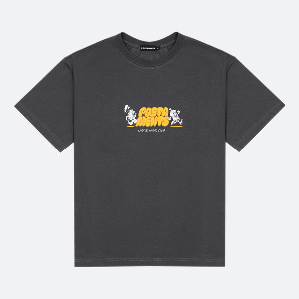 Футболка Postaments Running Club (grey) артикул: - купить в магазине Дайс