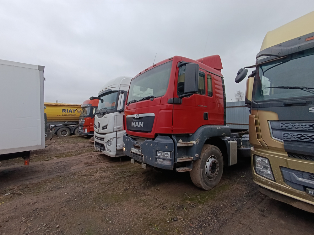 MAN TGS 6x4 Седельный тягач 33.480 6X4 BBS-WW (Дизельный, 12,4 л, 480 л.с., МТ)