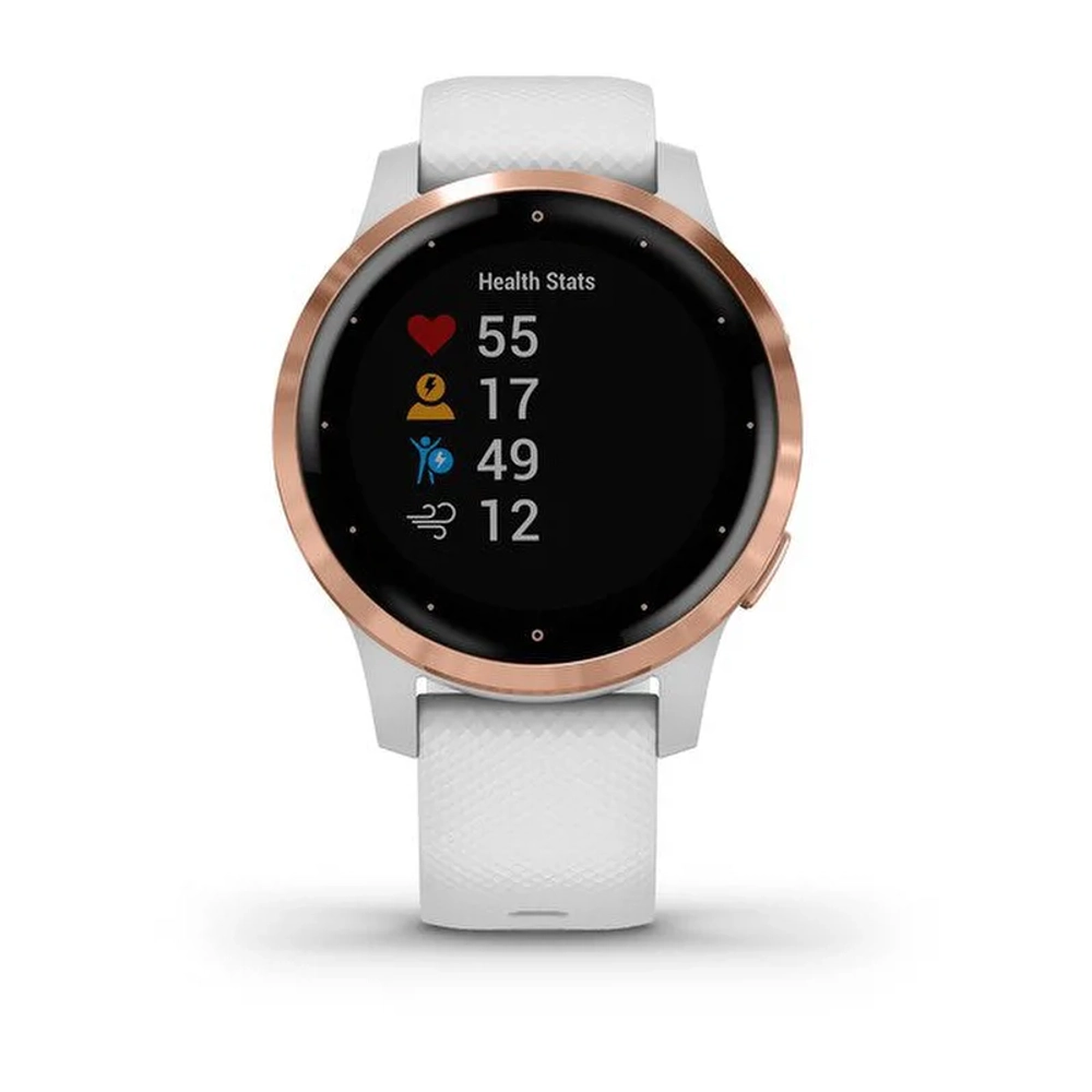 Часы для фитнеса Garmin vivoactive 4s, белые, 010-02172-23