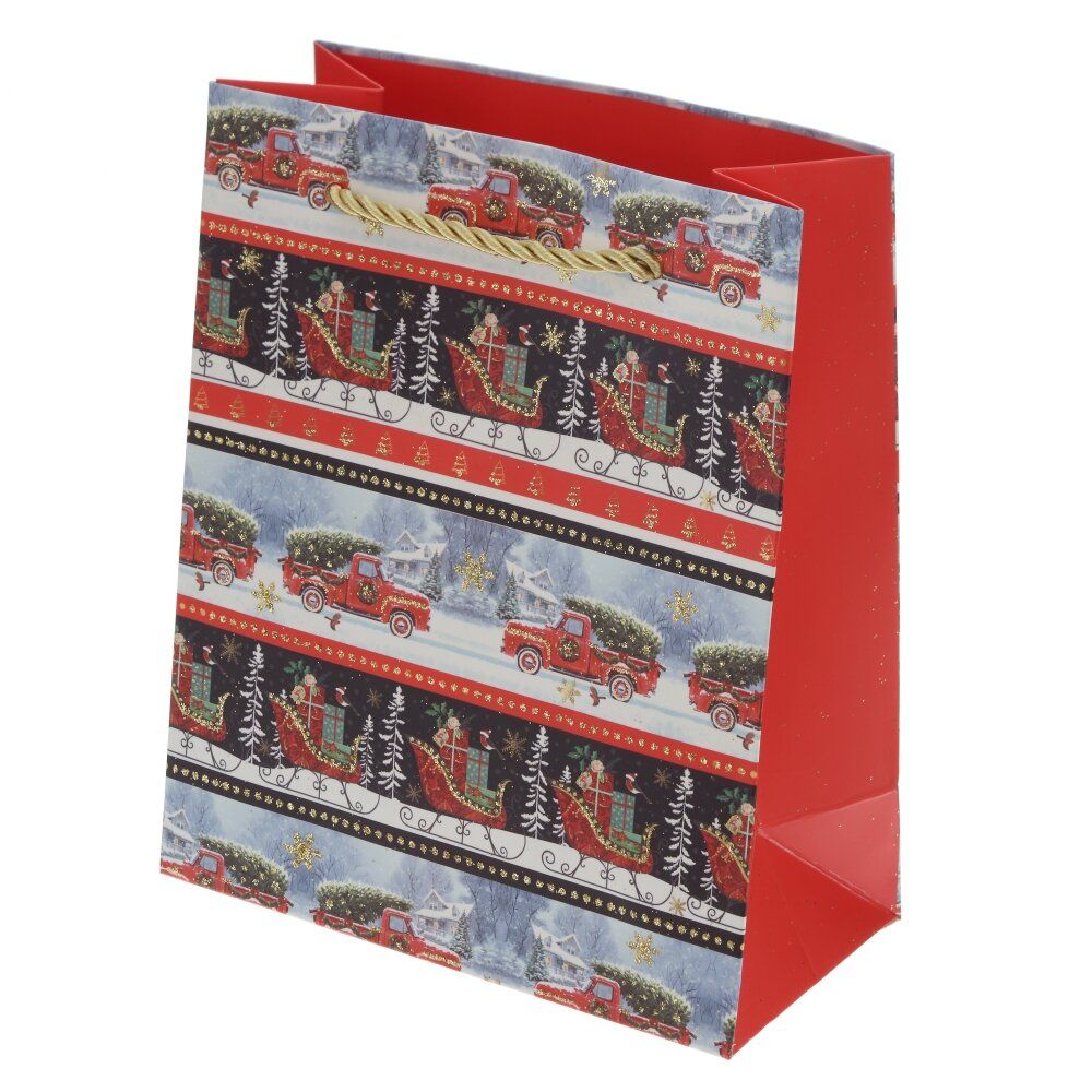 GAEM Пакет подарочный XS (бумага 210г/м2, блок 12шт), L14 W7 H17 см, 4в.