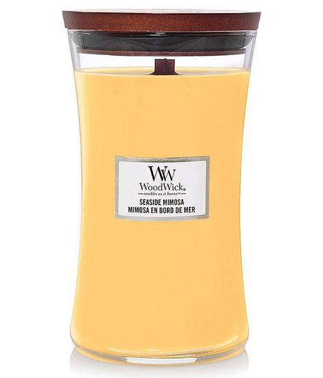Прибрежная мимоза, ароматическая свеча, WoodWick