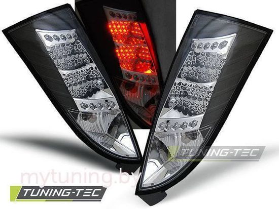 Задние фонари Ford Focus 1 black led