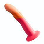 Яркий фаллоимитатор Romp Dizi с присоской - 18 см. (Цвет: оранжевый)