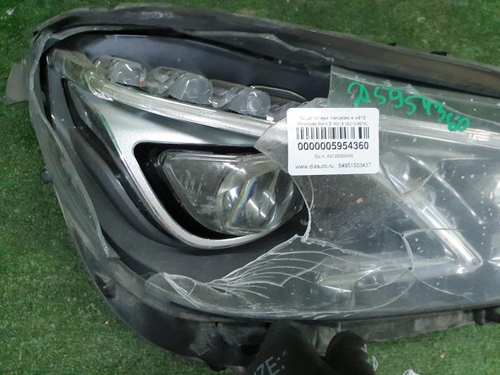 Битая Фара правая Mercedes E W212 (2013-2016) LED