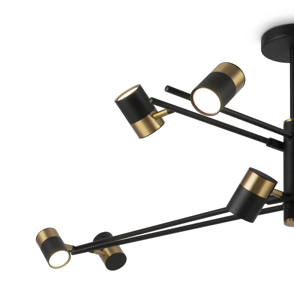 Люстра на штанге Freya ENZO FR5201PL-10B