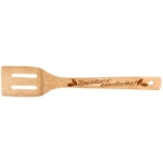 Лопатка бамбуковая с прорезями 30*6см «Приятного аппетита» Селфи