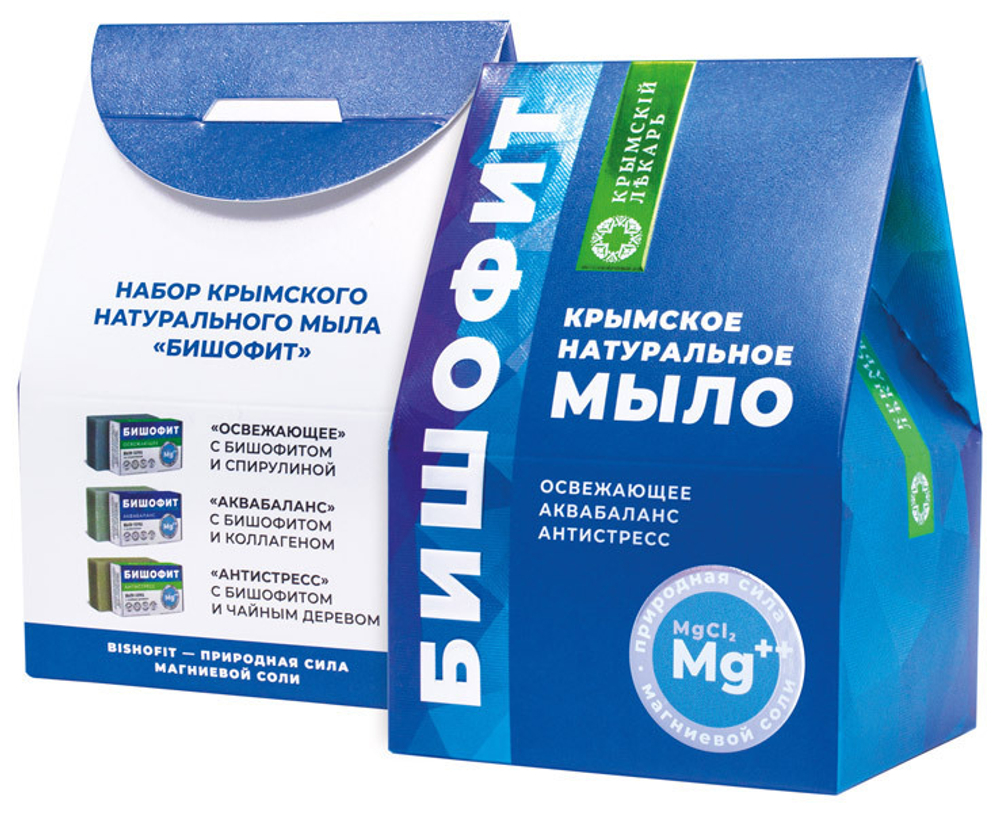 Набор мыла с бишофитом 3x100г