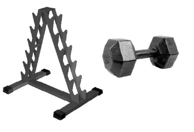 Гантели гексагональные литые (10-20 кг) 6 пар