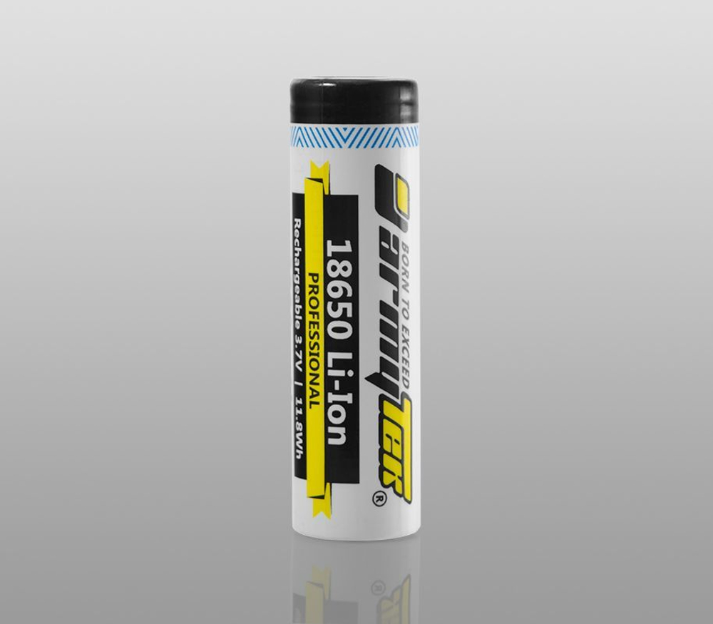 Аккумулятор Armytek 18650 Li-Ion 3200 mAh. Незащищённый