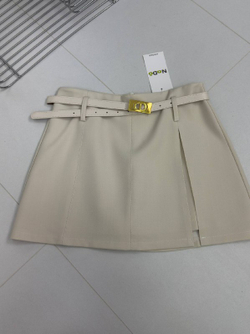 Юбка-шорты женские арт. 2608 цвет "бежевый"