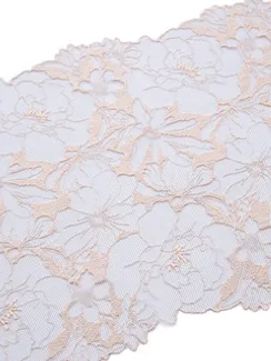 05-98 Вышивка на неэл. сетке 23 см, телесный/черный