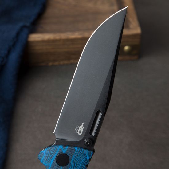 Нож Bestech BT2301D Keen II с клинком из стали CPM-S35VN, рукоять Damascus G10