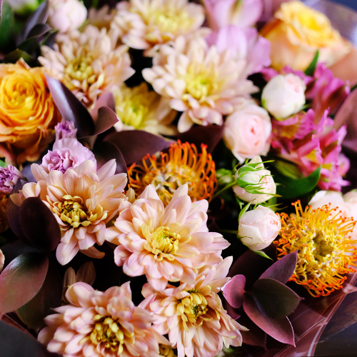 Купить Букет #341 с пионовидными розами