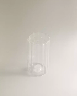 ZARA HOME СОЛОНКА ИЗ ТЕРМОСТОЙКОГО СТЕКЛА, ПРОЗРАЧНЫЙ