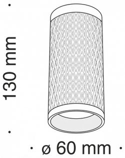 Накладной светильник Maytoni Focus Design C036CL-01W