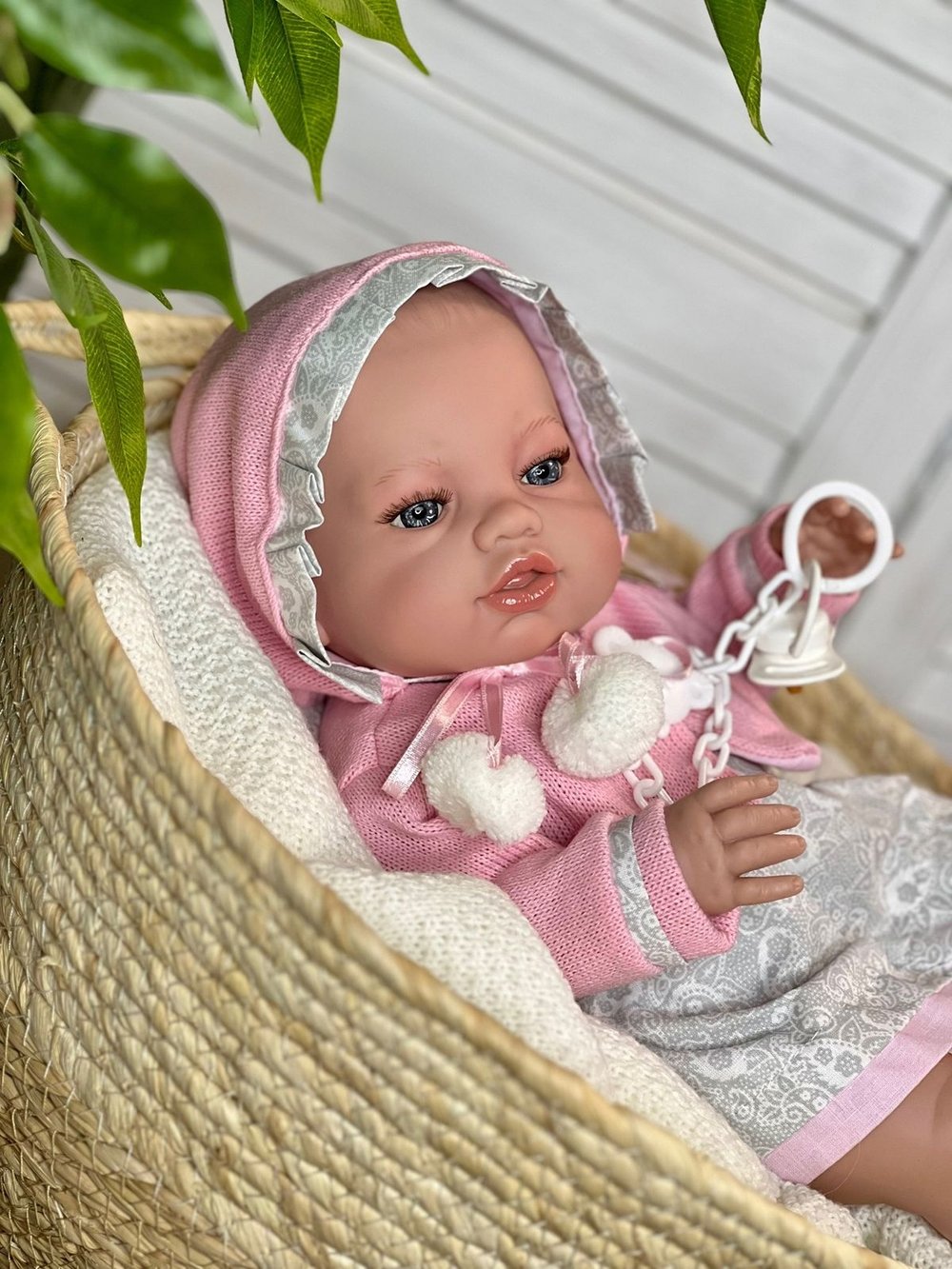 Кукла Berbesa виниловая 42см Recien Nacido (5104K)