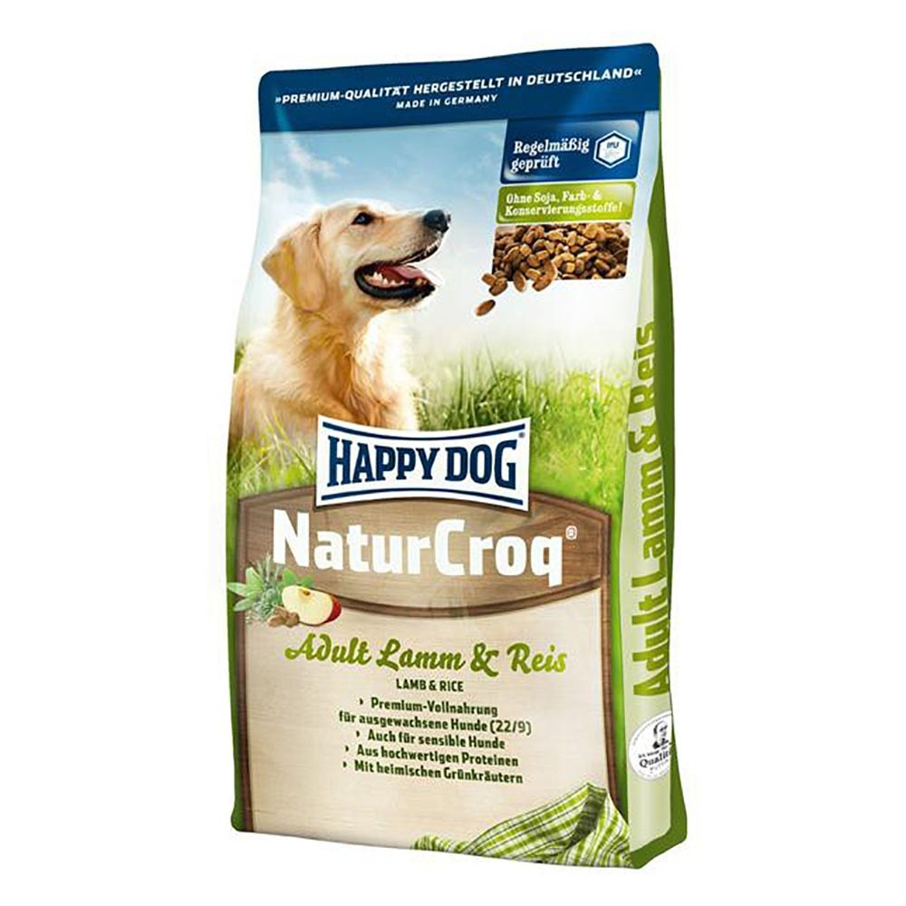 Happy Dog NaturCroq Lamm&Reis - корм для собак с ягненком и рисом