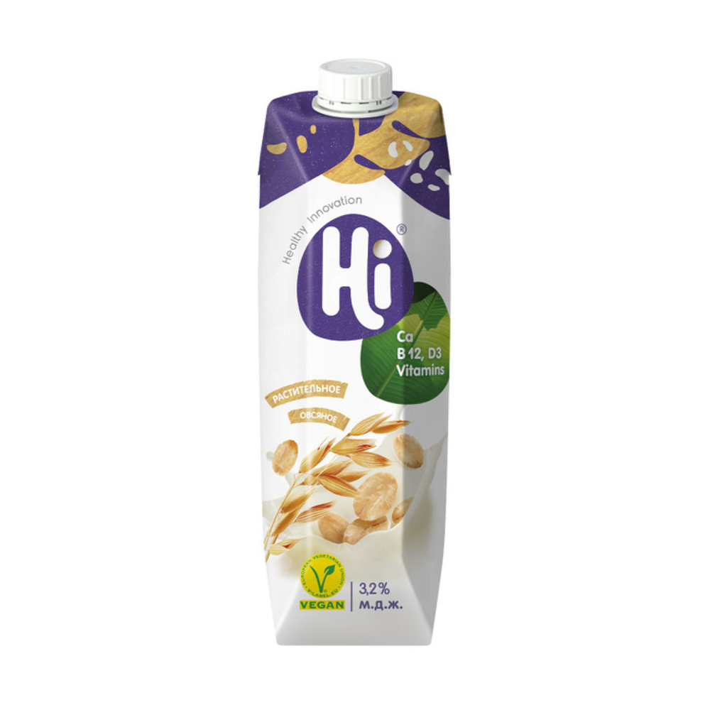 Молоко овсяное Hi, 1 л