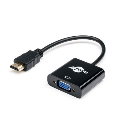 Переходник HDMI (male) x VGA (female) Atcom (AT1013)