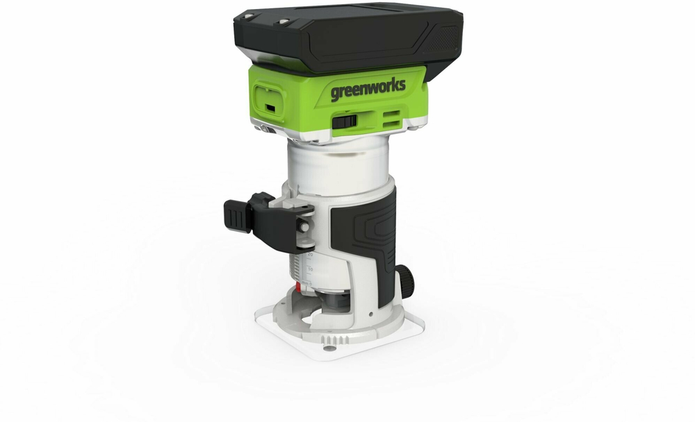Greenworks G24RO Фрезер аккумуляторный, 24V, бесщеточный, без АКБ и ЗУ [3502507]