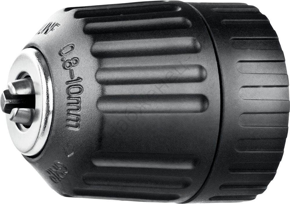 Патрон быстрозажимной STAYER для дрели, 10 мм, посадочная резьба 3/8″, Д 0,8-10мм, пластиковый корпус