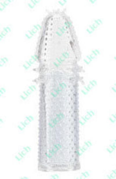 Прозрачная силиконовая насадка с усиками