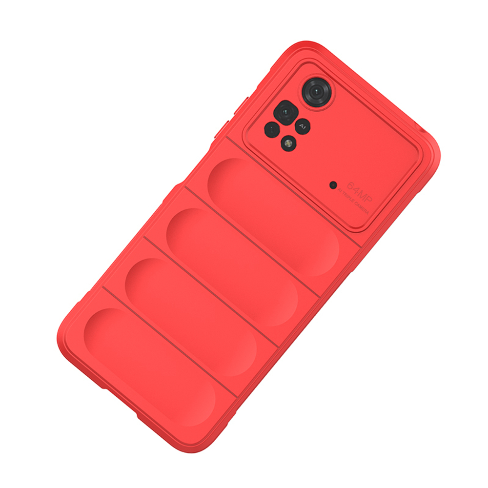 Противоударный чехол Flexible Case для Xiaomi Poco M4 Pro 4G