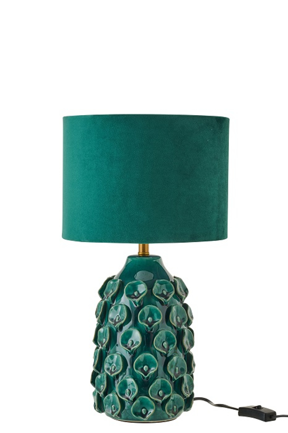 Лампа настольная "Антуриум" большая 25x25x45см Керамика