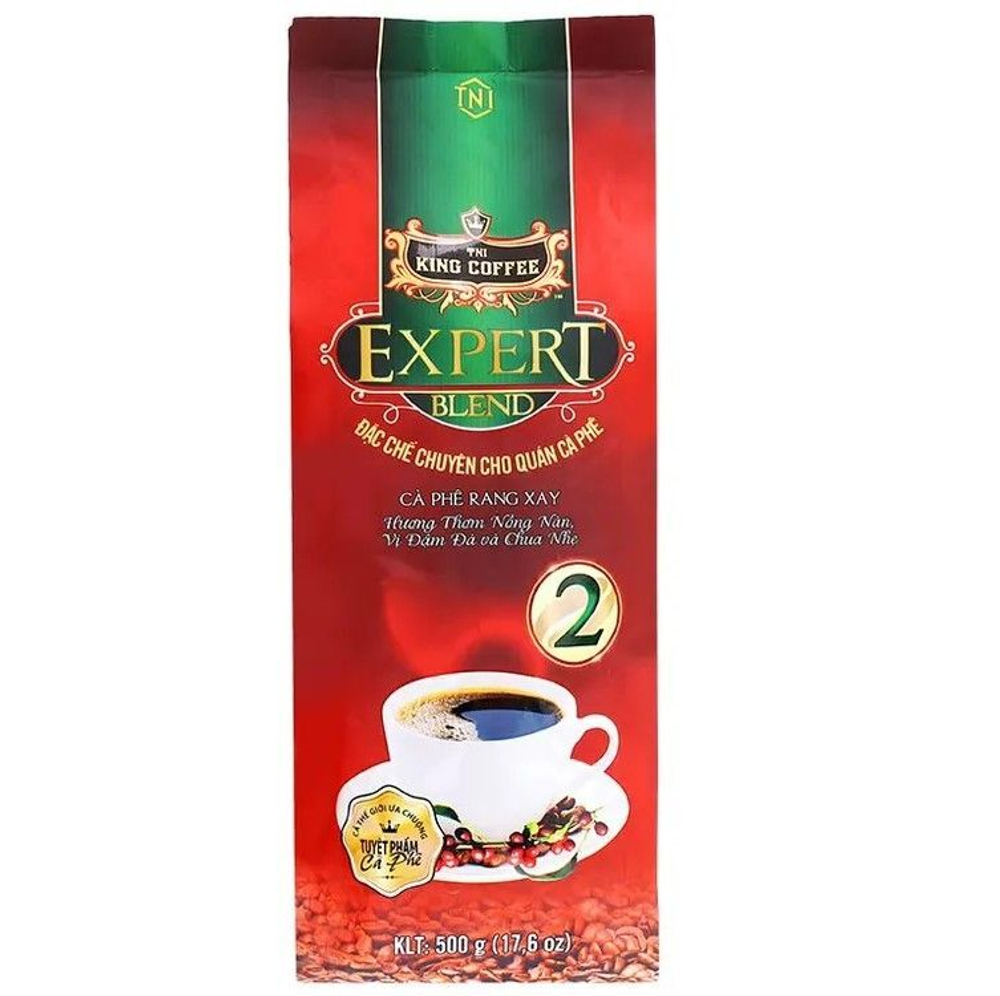 Вьетнамский молотый кофе King Coffee Expert №2, серия Blend, 500г