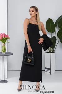 Костюм 2035Н-черный Minova
