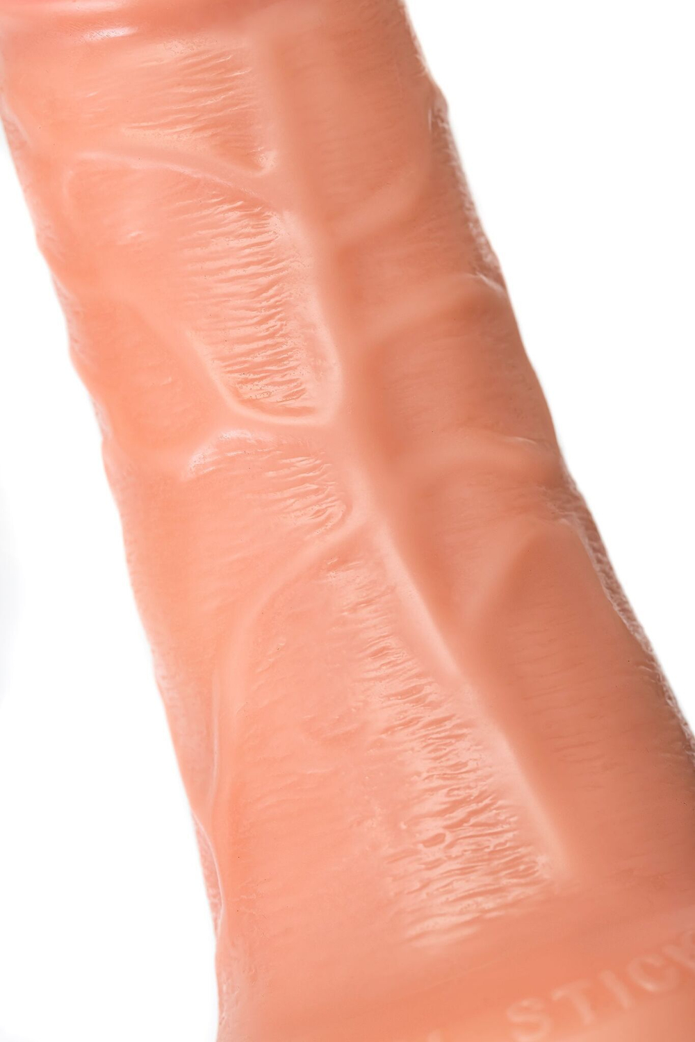 Крупный фаллоимитатор RealStick CALIBER - 20 см. (Цвет: телесный)