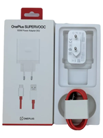 Оригинальный 100 Вт EU OnePlus Supervooc 100W, EAC, One Plus 100W SUPERVOOC + кабель USB - Type-C кабель-адаптер для телефонов Android IOS iPhone