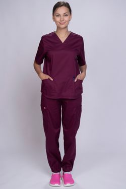 Топ женский MedicLine (Dark Magenta)