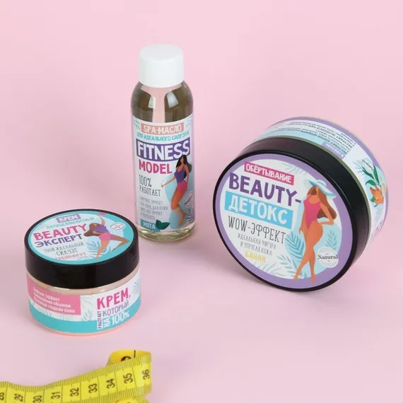 Обертывание антицеллюлитное Body mask Phytosonic для тела &quot;Beauty детокс&quot;, банан, 200 мл