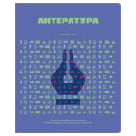 Тетрадь предметная 48л. Литература "Профтест" (BG)