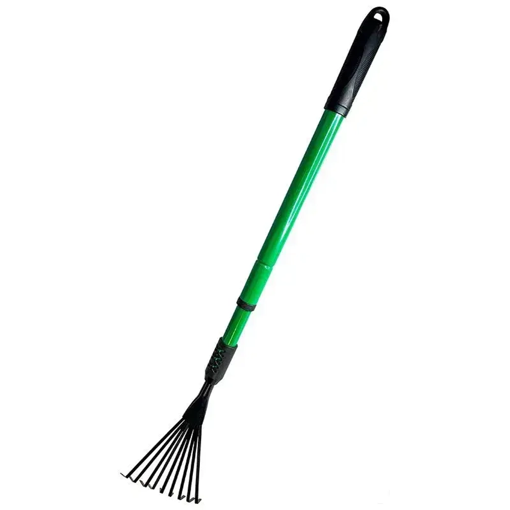 Грабельки веерные 9-ти зубые с телескопической ручкой CTA101 D