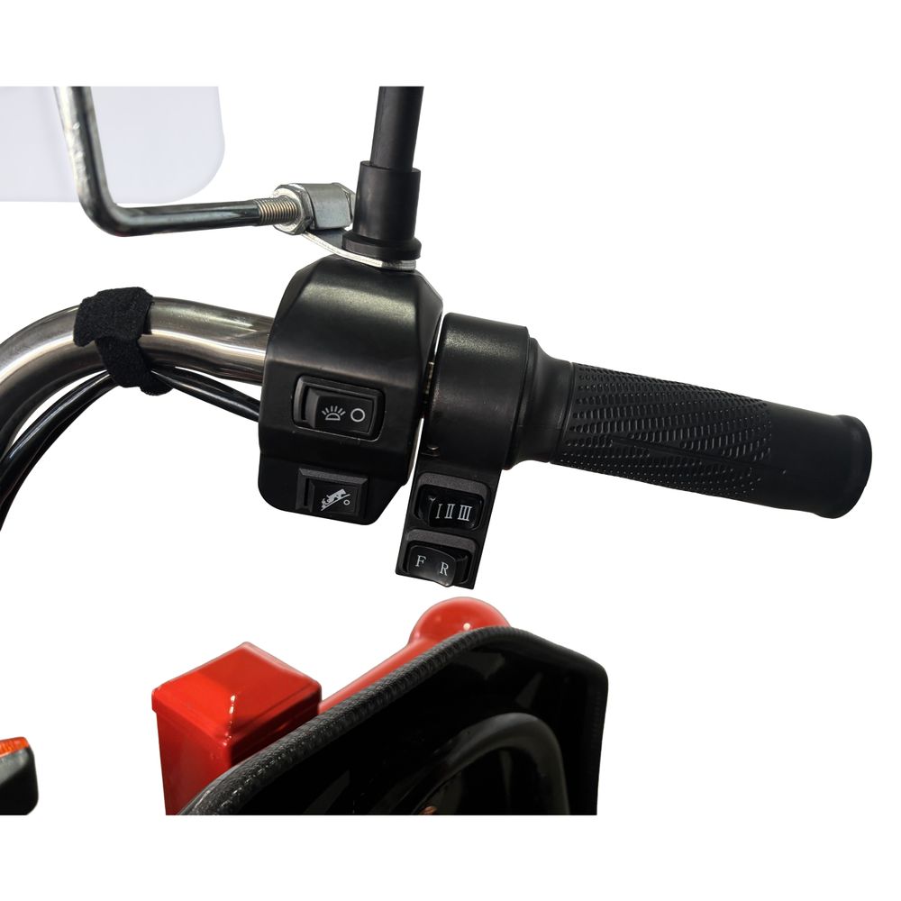 Грузовой электрический трицикл WHITE SIBERIA SIBTRIKE CARGO 1.5 1500W (60V/48Ah) фото №11