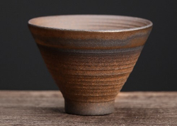 312088 Пиала ВИНТАЖНАЯ КЕРАМИКА "Конус", 60 мл, h=5.5, d=7, керамика