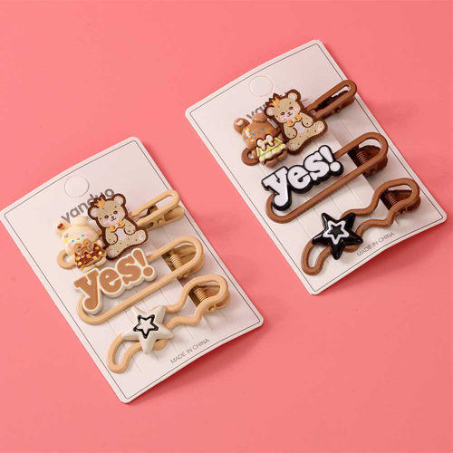 Набор заколок из 3х шт