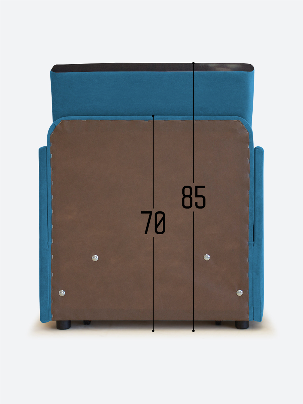 Кресло-кровать "Миник" с подлокотниками, купон Котенок в клубках