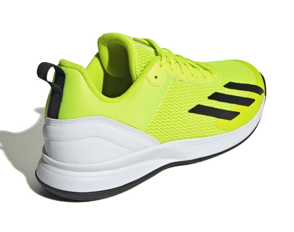 Мужские кроссовки теннисные Adidas Courtflash Speed - lucid lemon/core black/cloud white