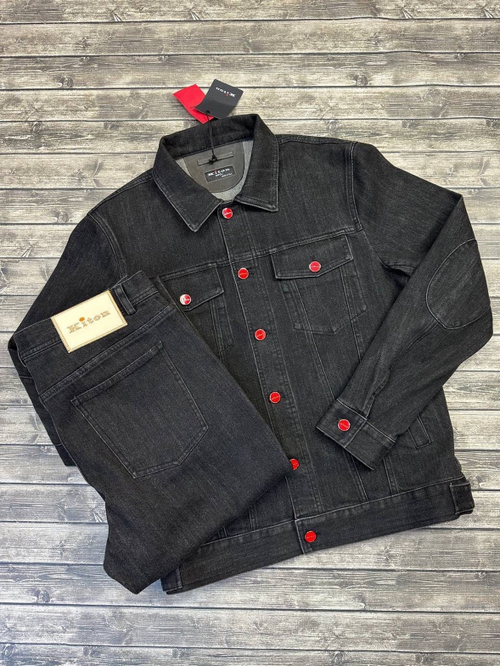 Джинсовый костюм Kiton