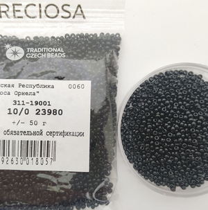 Preciosa бисер 10/0 23980