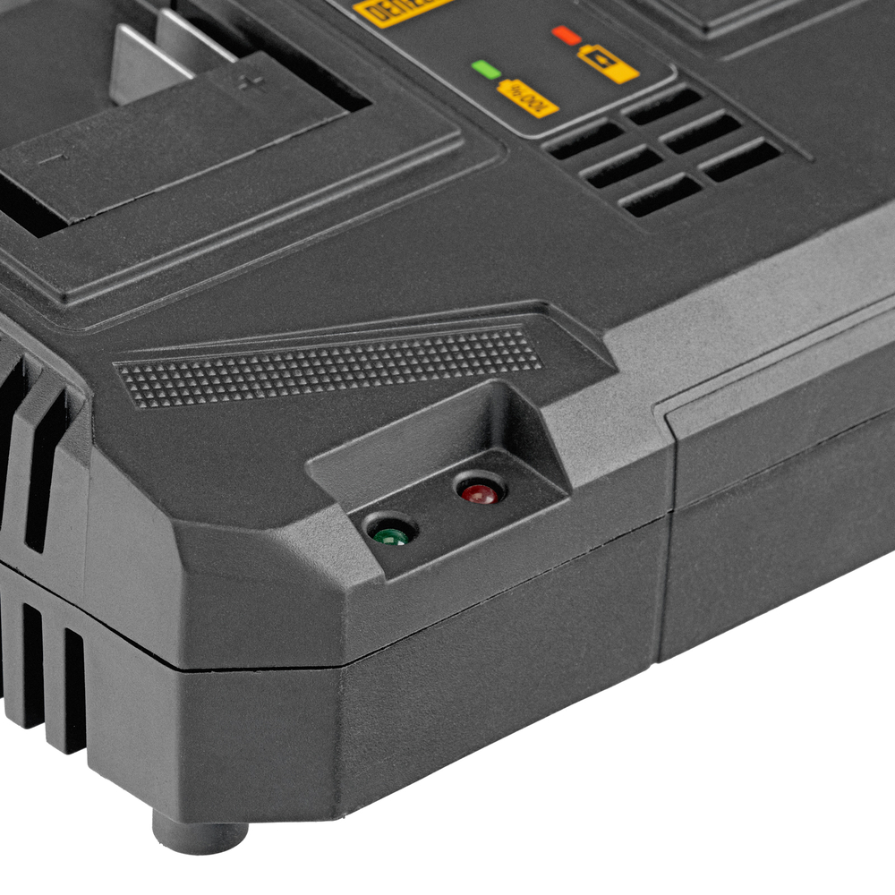 Устройство зарядное для аккумуляторов двухпортовое BCH-20-4.0x2, Li-Ion, 20 В, 4.0 А// Denzel