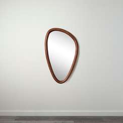 Зеркало настенное torhill, 42х70 см, коричневое