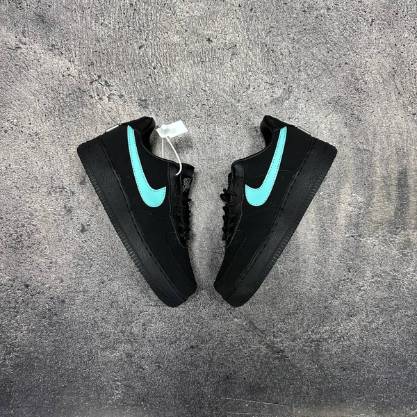 Кроссовки Nike Air Force 1 Tiffany black