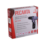 Дрель-шуруповерт аккумуляторная Ресанта ДА-12-2Л