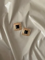 Серьги Quadra, Золотые