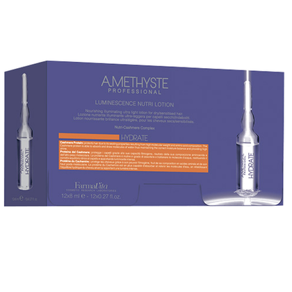 Лосьон люминесцирующий для сухих и поврежденных HYDRATE 12х8мл AMETHYSTE farmavita